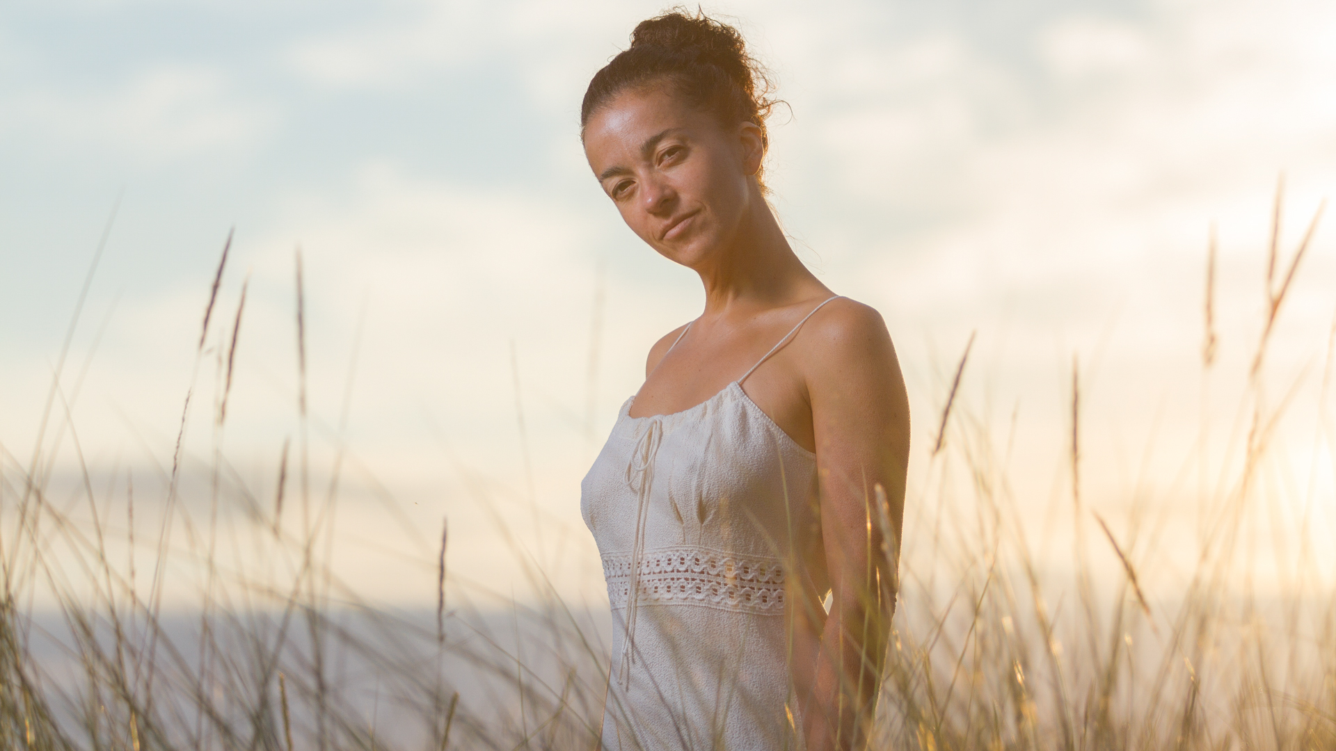 Sesion de fotos para book. Modelo de moda chica.