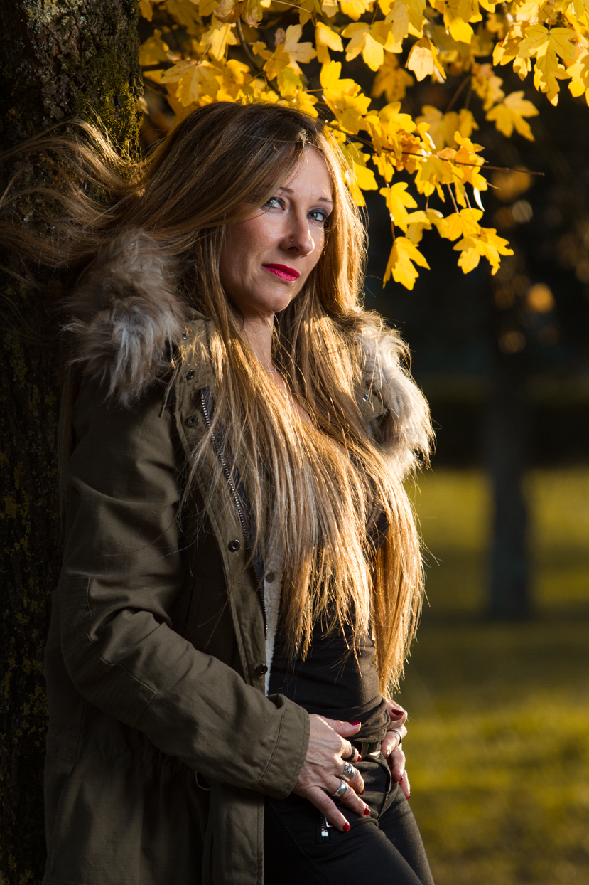 Sesion de fotos exterior pareja de chicas modelos Euskadi.