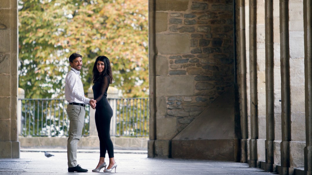 Sesion de fotos de preboda en Vitoria Gazteiz Pais Vasco.