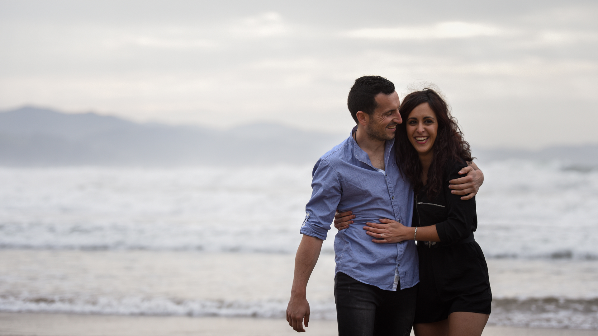 Preboda en la playa de itzurun